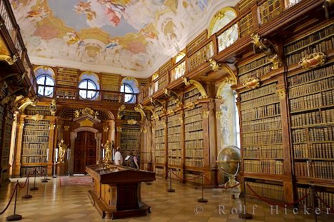 Bibliothek Saal Kloster Melk