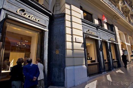 Cartier Geschäft Hotel Paris Monaco