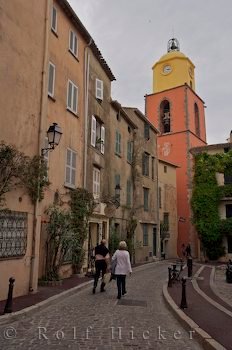 Kirche Eglise Paroissiale In Der Altstadt Von Saint Tropez Provence