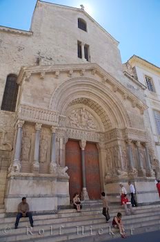 Kathedrale Saint Trophime Arles Provence Frankreich