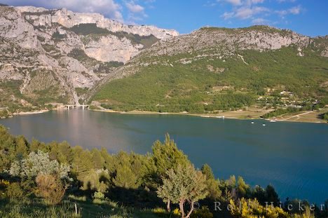 Lac De Sainte Croix Herrlicher See In Der Provence Frankreich