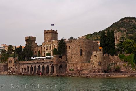 Schloss Chateau De La Napoule An Der Cote D Azur Frankreich