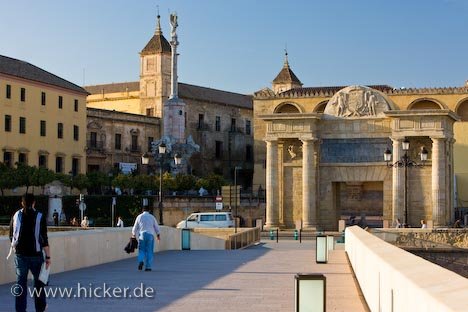 Puerta Del Puente Triunfo De San Rafael Cordoba Spanien