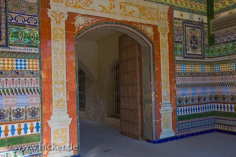 Eingang Kloster Monasterio De Santa Maria De Las Cuevas Sevilla