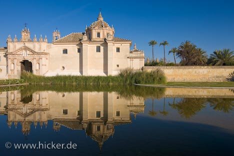 Kloster Santa Maria De Las Cuevas La Cartuja Sevilla Andalusien