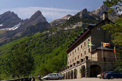 Hotel Parador de Bielsa Monte Perdido Pyrenäen Spanien
