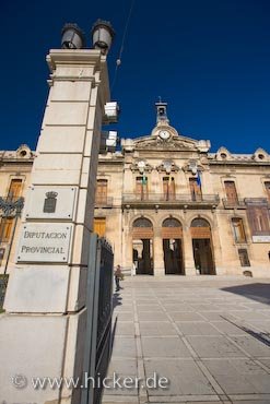 Palacio De La Diputacion Provinzverwaltung Jaen Andalusien Spanien