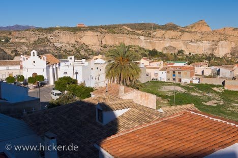 Sorbas Karstlandschaft Almeria Andalusien Spanien