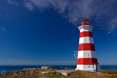 Briar Island Leuchtturm Nova Scotia