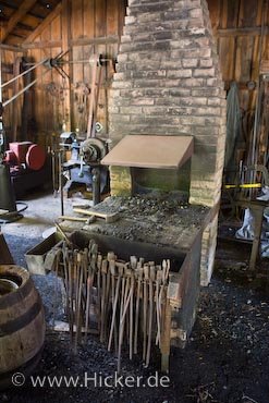 Schmiede Blacksmith Shop Mennonite Heritage Village Manitoba