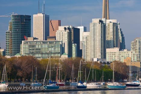 Boote Skyline Toronto Lake Ontario