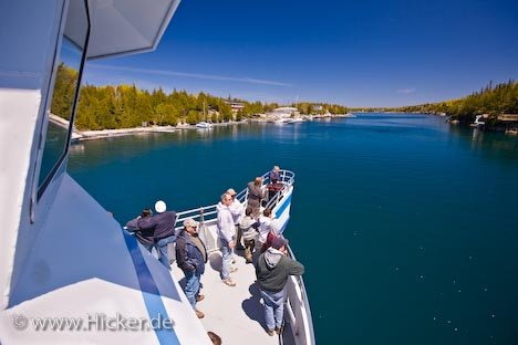 Bootstour Fathom Five National Marine Park Kanada