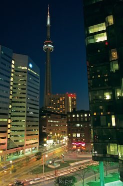 CN Tower Toronto Nacht
