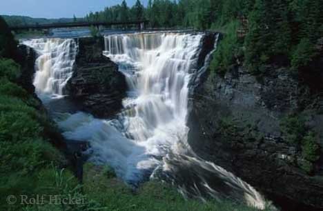 Gewaltiger Wasserfall Kakabeka Falls Provincial Park