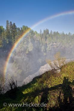 Kakabeka Falls Regenbogen Ontario Kanada