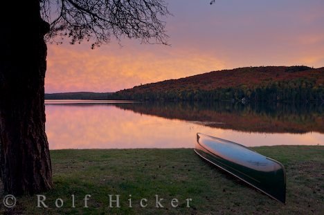 Kanu Herbst Algonquin Park Ontario