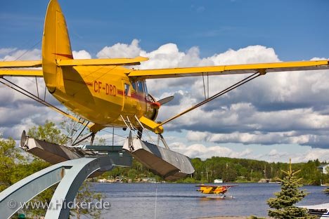 Norseman Buschtransporter Wasserflugzeug Red Lake Ontario Kanada