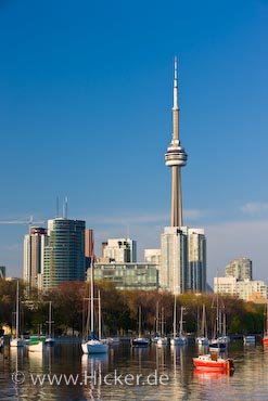 Sightseeing Toronto Blauer Himmel Stadt