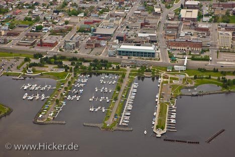 Thunder Bay Hafen Luftaufnahme Ontario Kanada