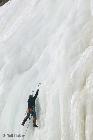 Eisklettern Wasserfall Sport Abenteuer Kanada