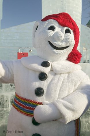 Bonhomme Carnaval Schneemann