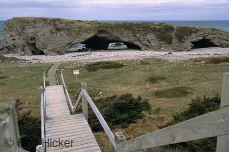 Arches Provincial Park Kueste