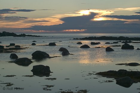 Bild Sonnenuntergang Am Meer Neufundland
