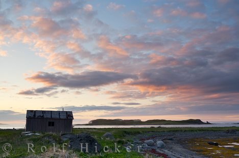 Einsamkeit Sonnenuntergang Neufundland Viking Trail