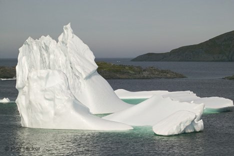 Gebilde Eis Schloss Meer