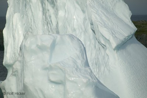 Gefrorenes Eis Detail Kanada