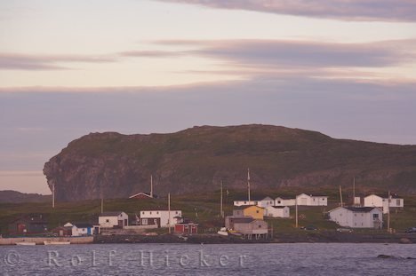 Haeuser Ufer L Anse Aux Meadows Neufundland