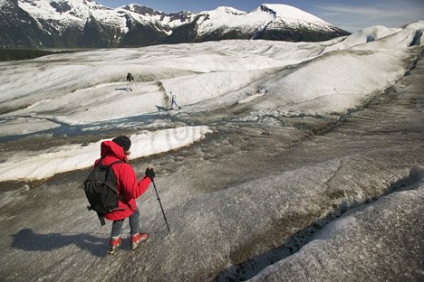 Abenteuer Alaska Gletscherwanderung