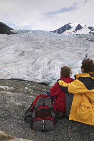 Alaska Mendenhall Gletscher Paar