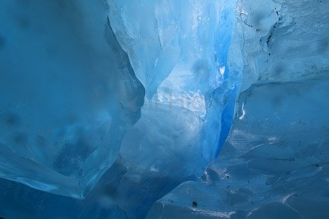 Blaues Eis Mendenhall