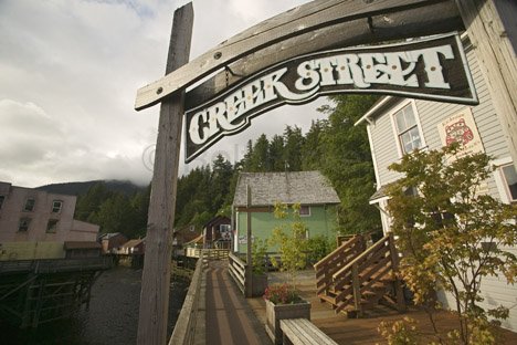 Creek Street Ketchikan Schild
