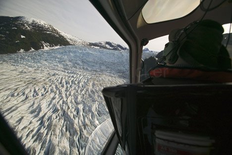 Gletscher Rundflug Helikopter