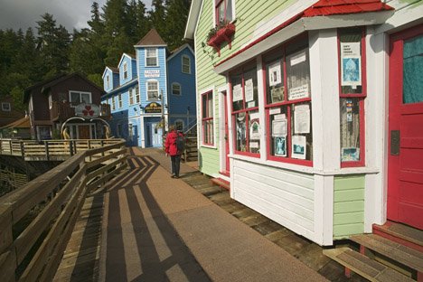 Ketchikan Alaska Foto