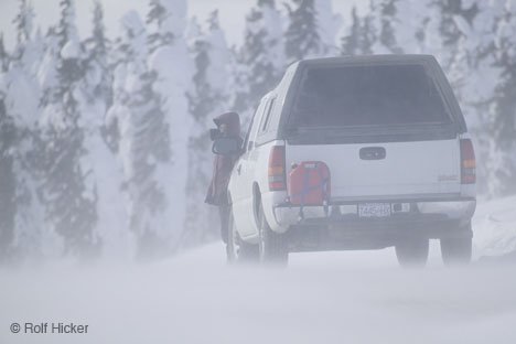 Schneesturm Alaska James Dalton Highway