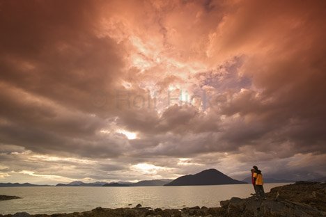 Strand Wrangell Ruhe