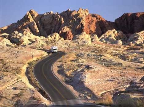 Valley Of Fire Strasse
