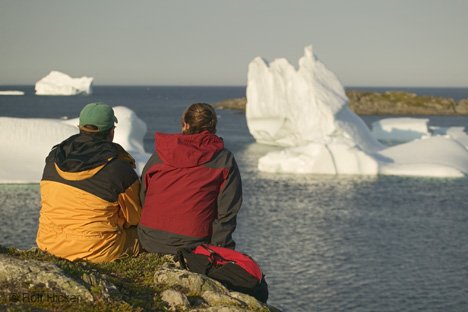 Bilder Romantik Naturaufnahme Eisberg Neufundland