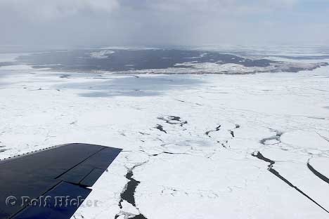 Luftaufnahme St Lawrence Flug
