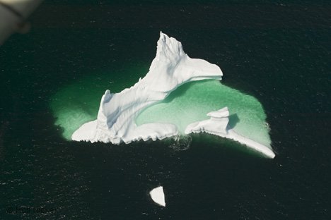 Luftbild Eisberg Neufundland Kanada