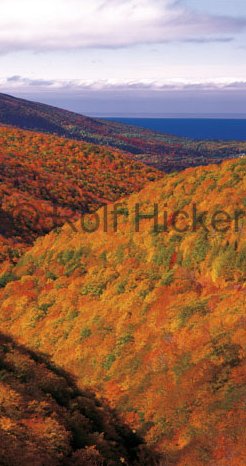 Panorama Cape Breton Herbst