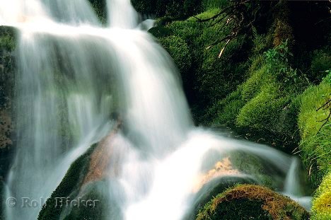 Wasserfall Rocky Mountains